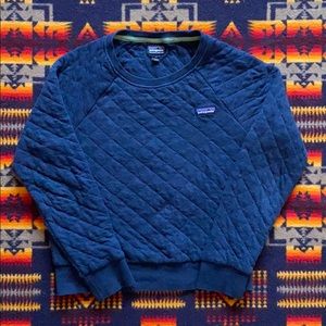 Patagonia Quilted Pullover Sweatshirt XS